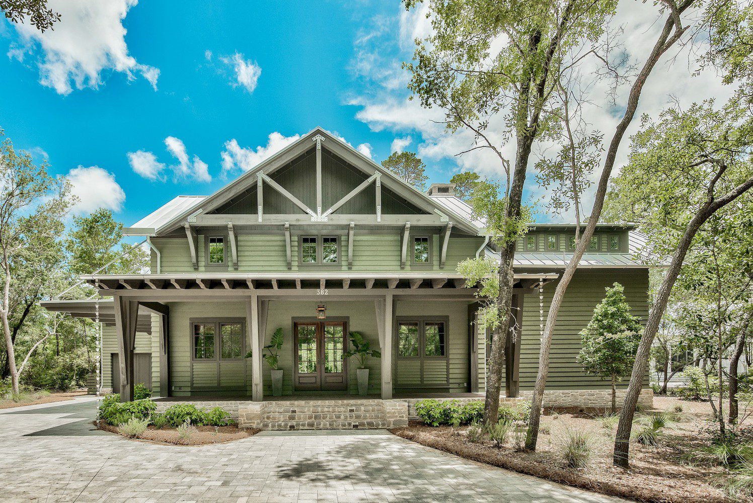 Estuary Residence, a coastal residence engineered by O'Connell and Associates, Northwest Florida.