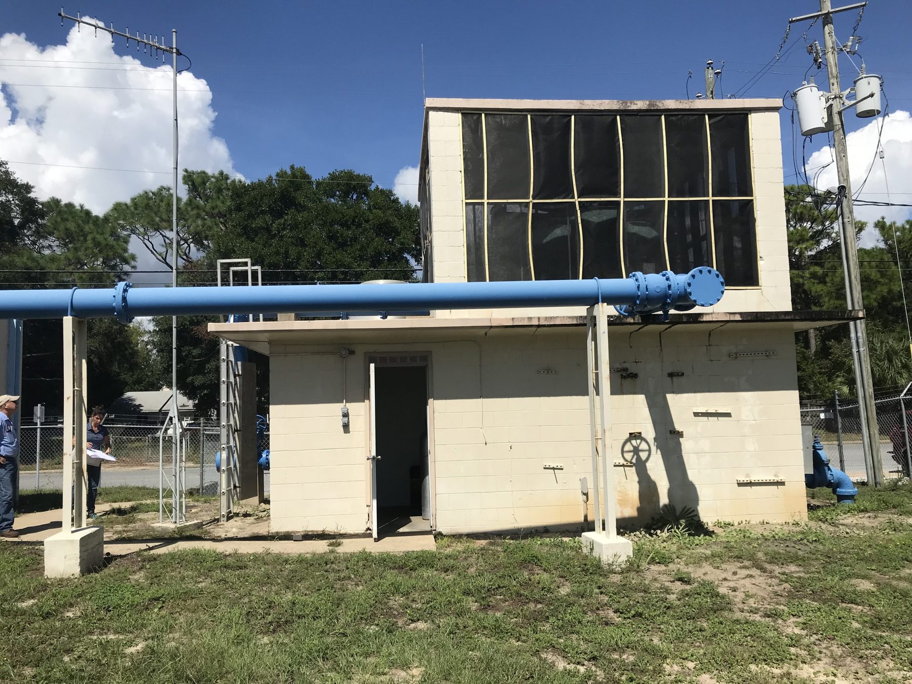 City Of FWB: H2S Removal, a civil infrastructure project engineered by O'Connell and Associates, Fort Walton Beach, Florida. View 3 of 4.