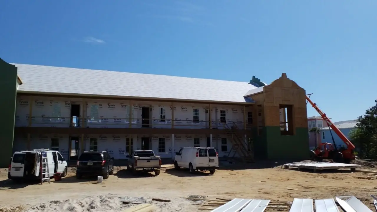 Martha's Lane Apartments, a multifamily building engineered by O'Connell and Associates, Santa Rosa Beach, Florida. View 2 of 4.