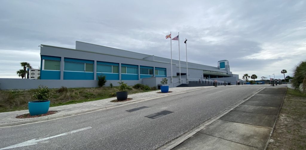 Emerald Coast Convention Center, a institutional building engineered by O'Connell and Associates, Northwest Florida. View 1 of 4.