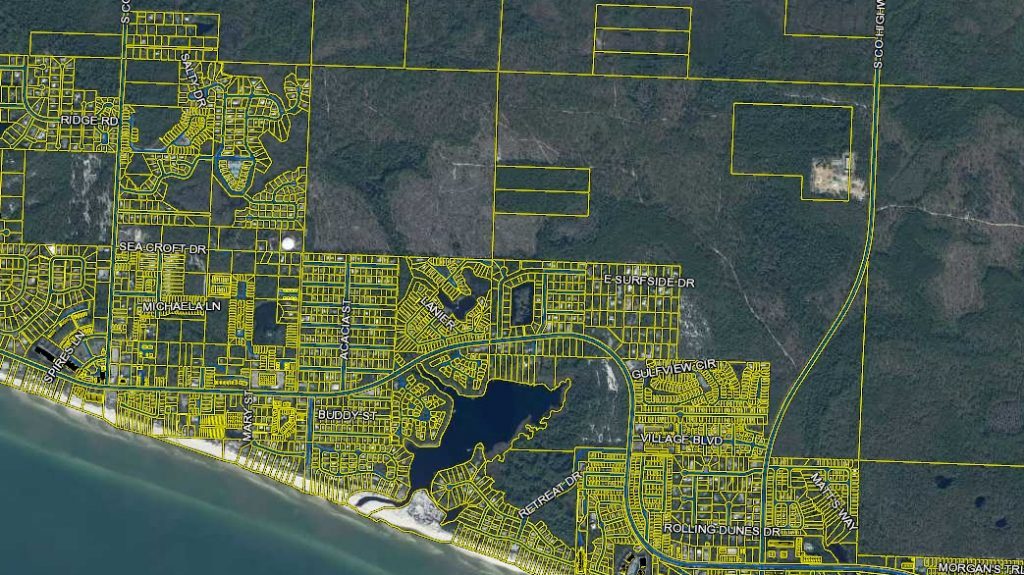 Gulf Hills Drive Improvements, a civil infrastructure project engineered by O'Connell and Associates, Northwest Florida. View 3 of 3.