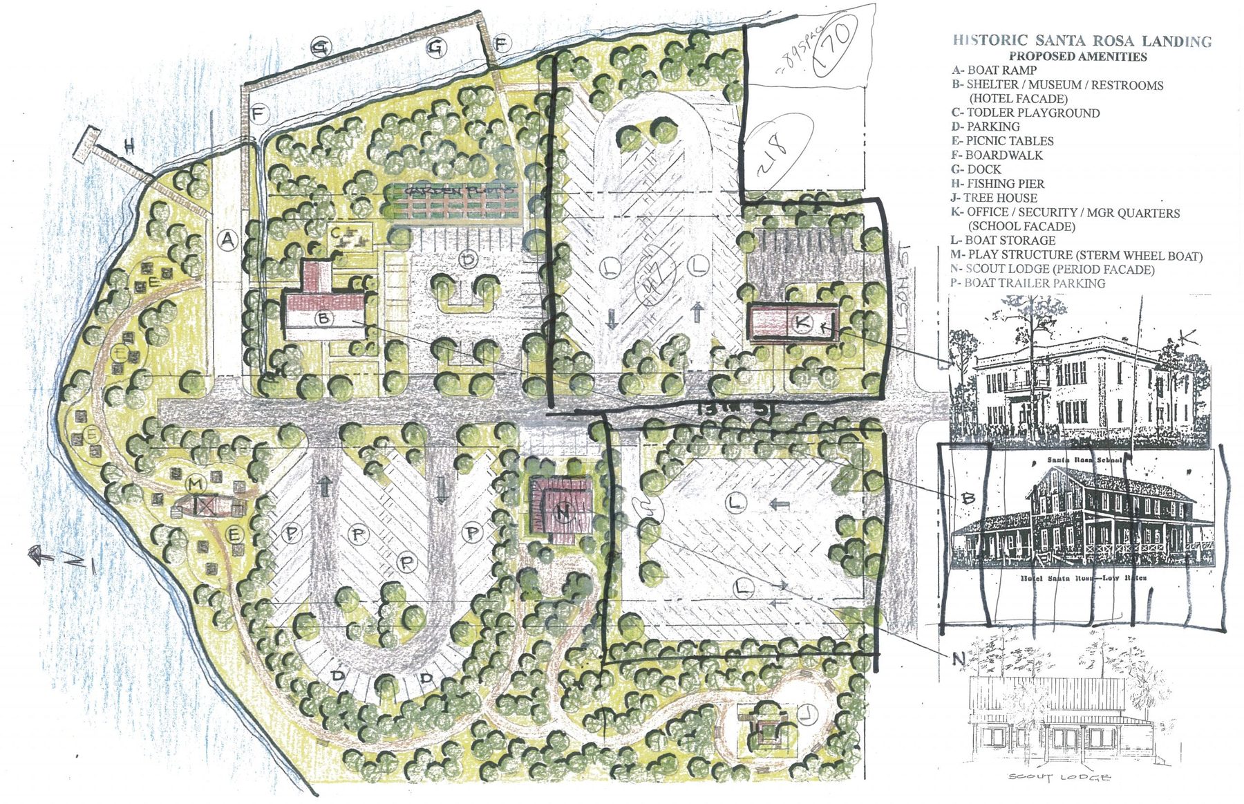 Historic Santa Rosa Beach Landing, a residential development engineered by O'Connell and Associates. View 2 of 3.