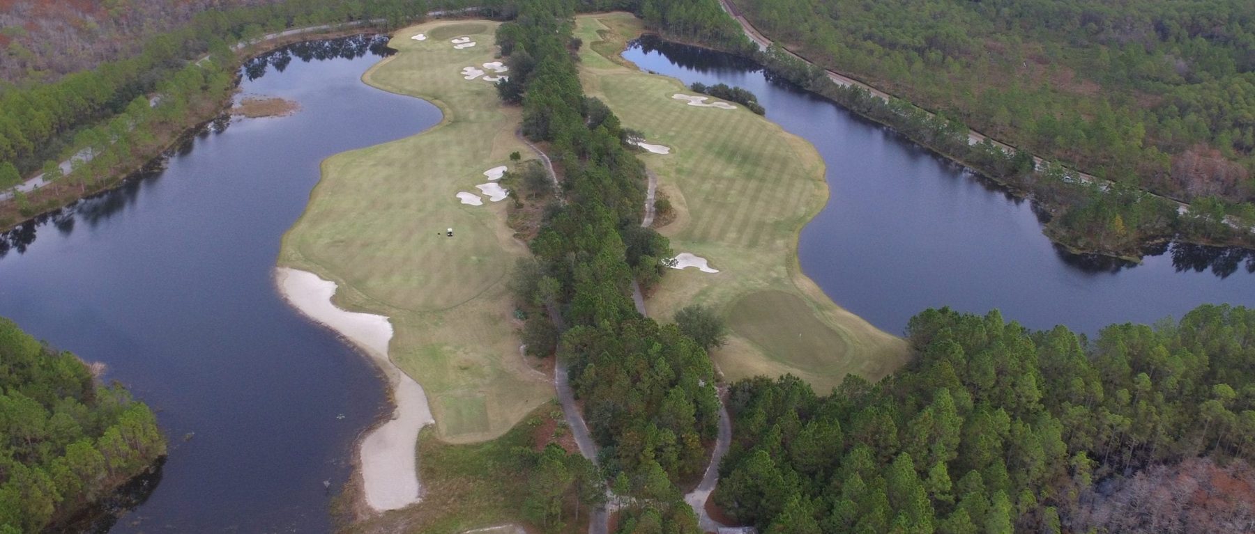 Camp Creek Golf Club, a resort and amenity property engineered by O'Connell and Associates, WaterSound Beach, Florida.