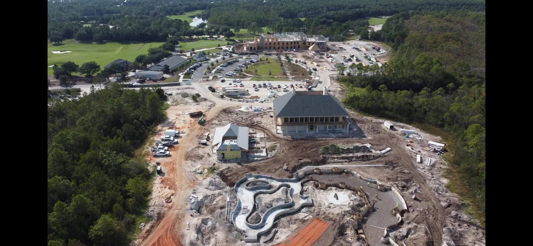 Camp Creek Amenity Center Expansion, a resort and amenity property engineered by O'Connell and Associates, Walton County, Florida. View 4 of 5.