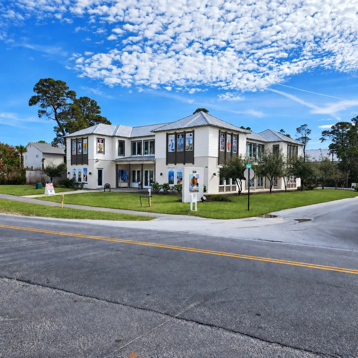 30A Trading Company, a retail building engineered by O'Connell and Associates, Seagrove Beach, Florida. View 7 of 7.