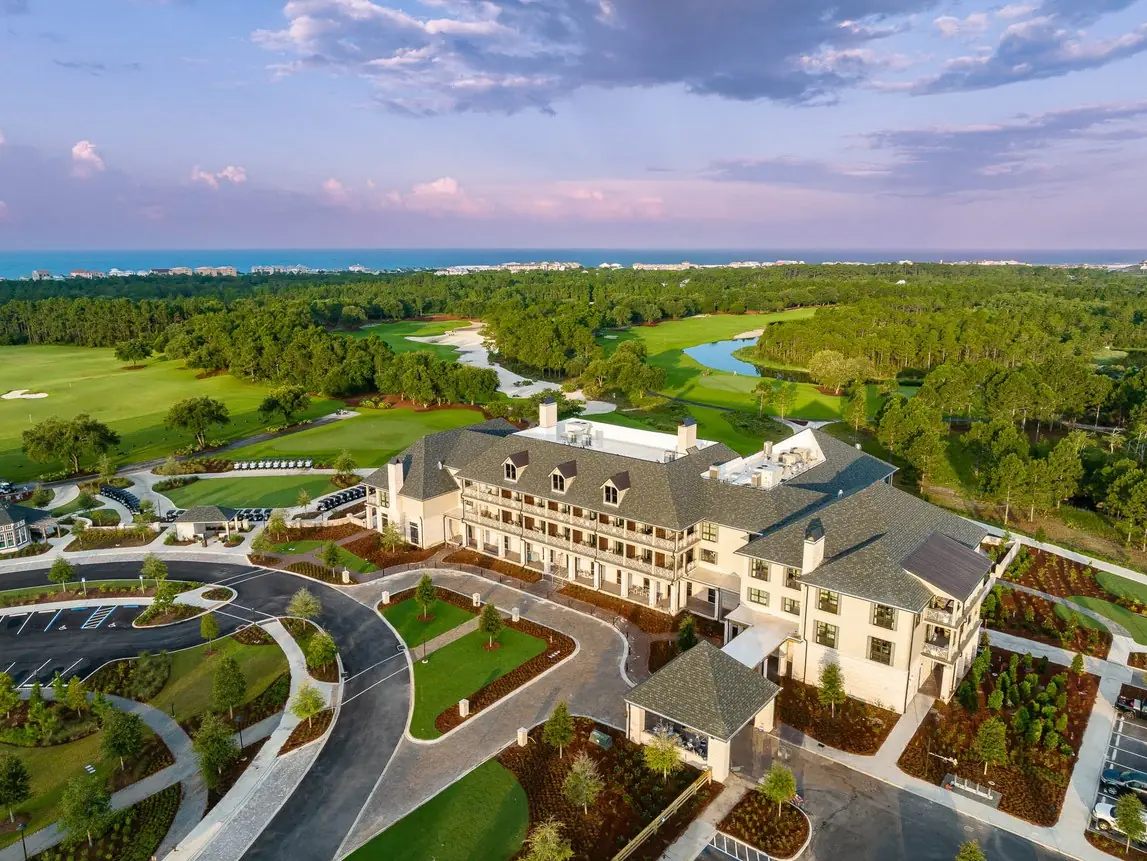 Camp Creek Golf Club, a resort and amenity property engineered by O'Connell and Associates, WaterSound Beach, Florida. View 4 of 4.