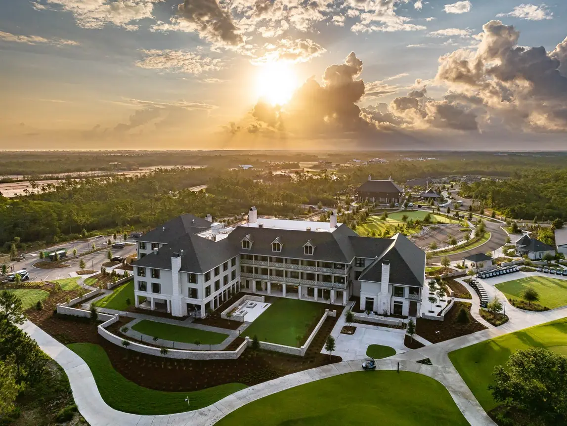 Camp Creek Golf Club, a resort and amenity property engineered by O'Connell and Associates, WaterSound Beach, Florida. View 3 of 4.