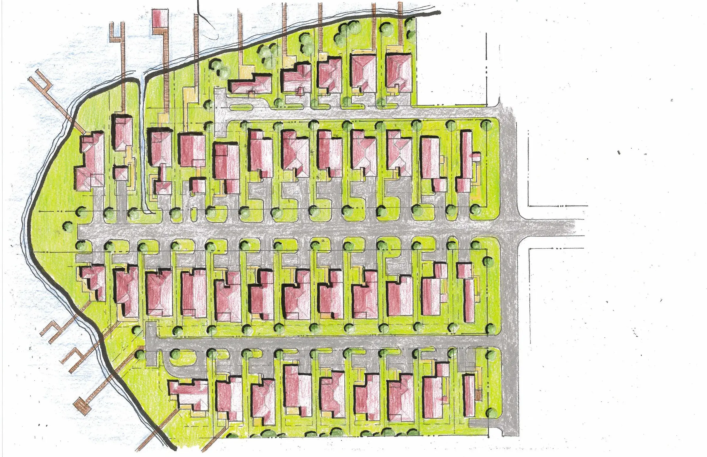 Historic Santa Rosa Beach Landing, a residential development engineered by O'Connell and Associates. View 4 of 5.