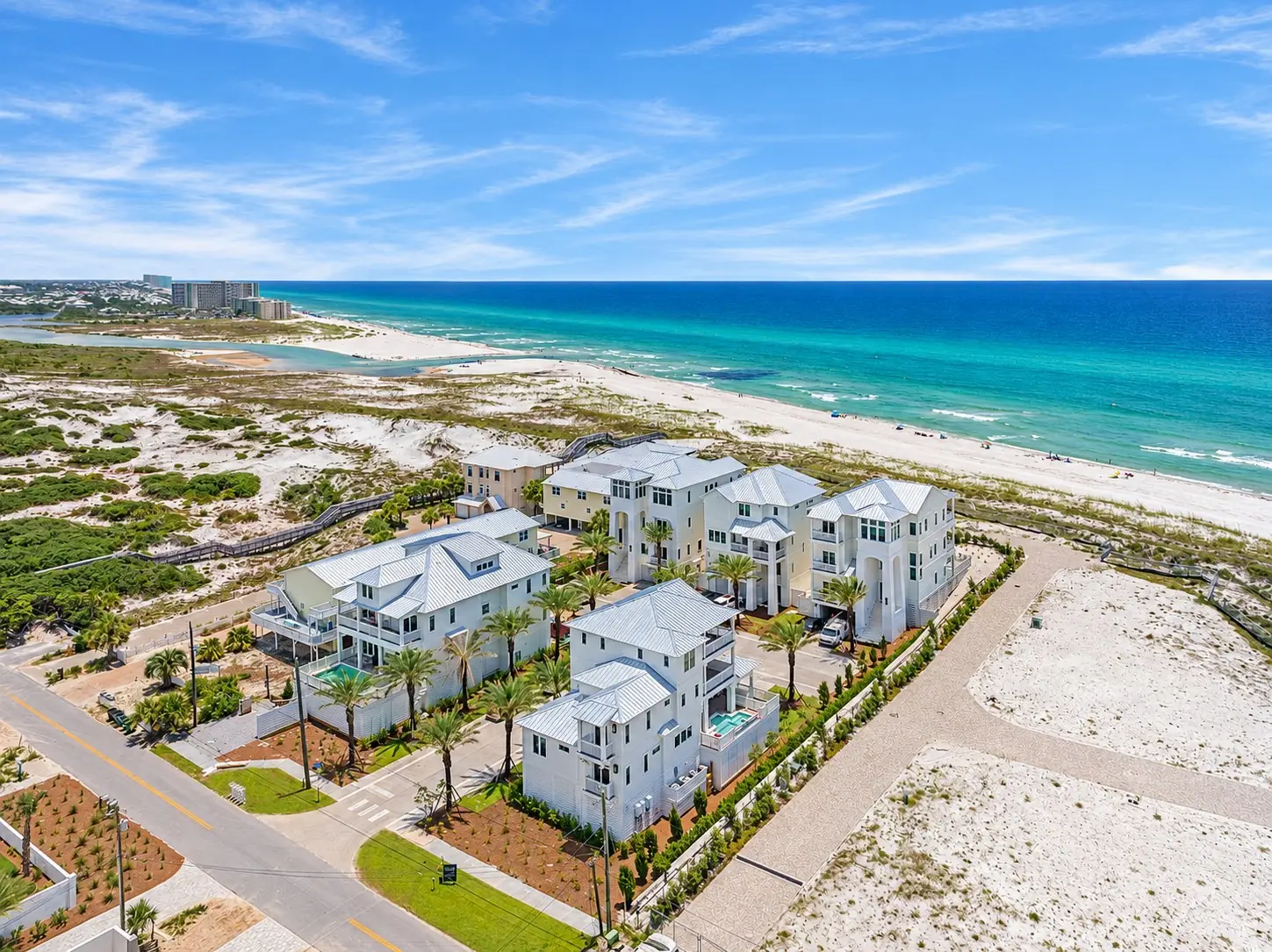 Palm Court Subdivision, a residential development engineered by O'Connell and Associates, Northwest Florida. View 7 of 7.