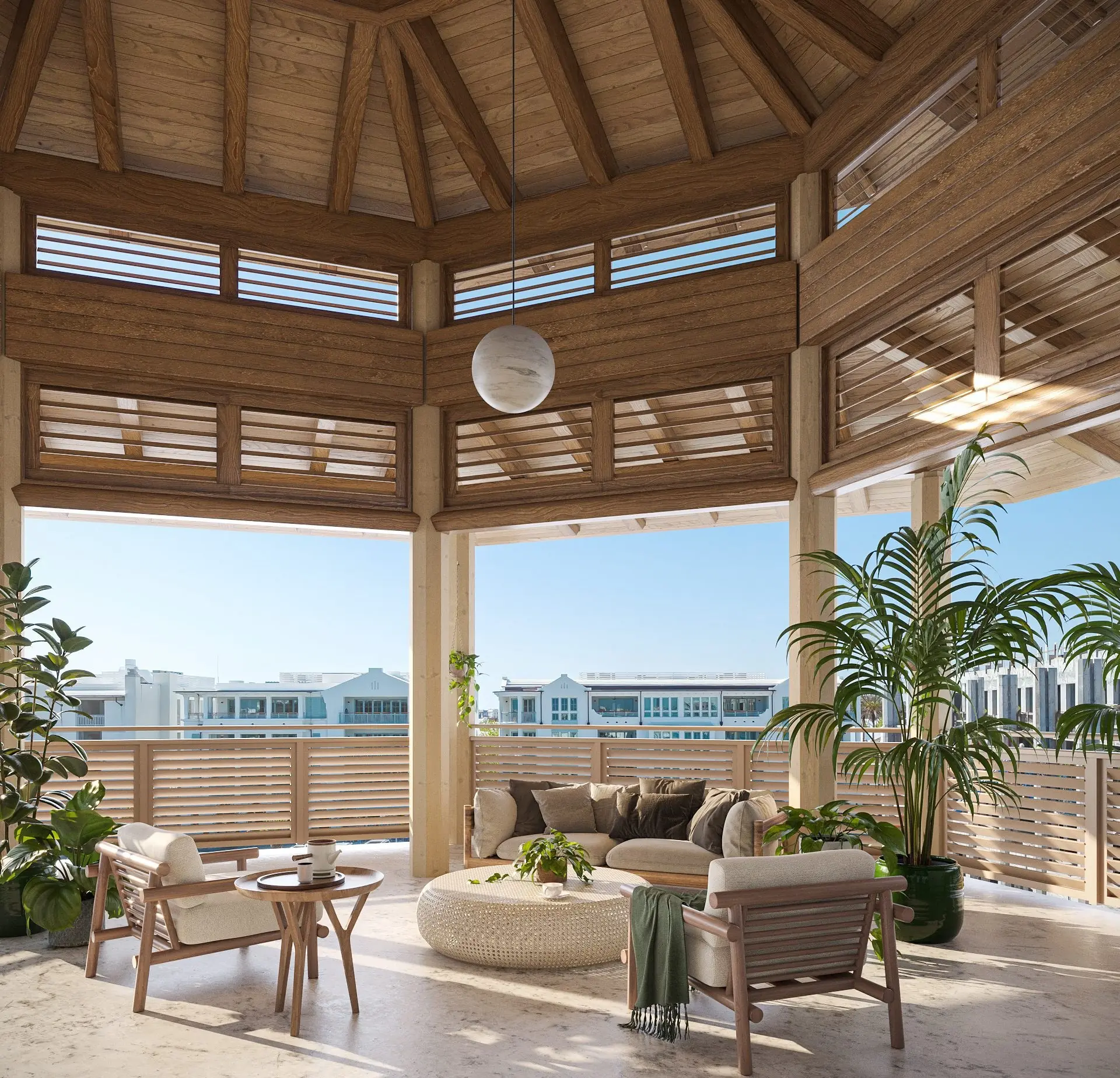 The Dannelly and The Varian, an engineering project by O'Connell and Associates, Alys Beach, Florida. View 1 of 3.
