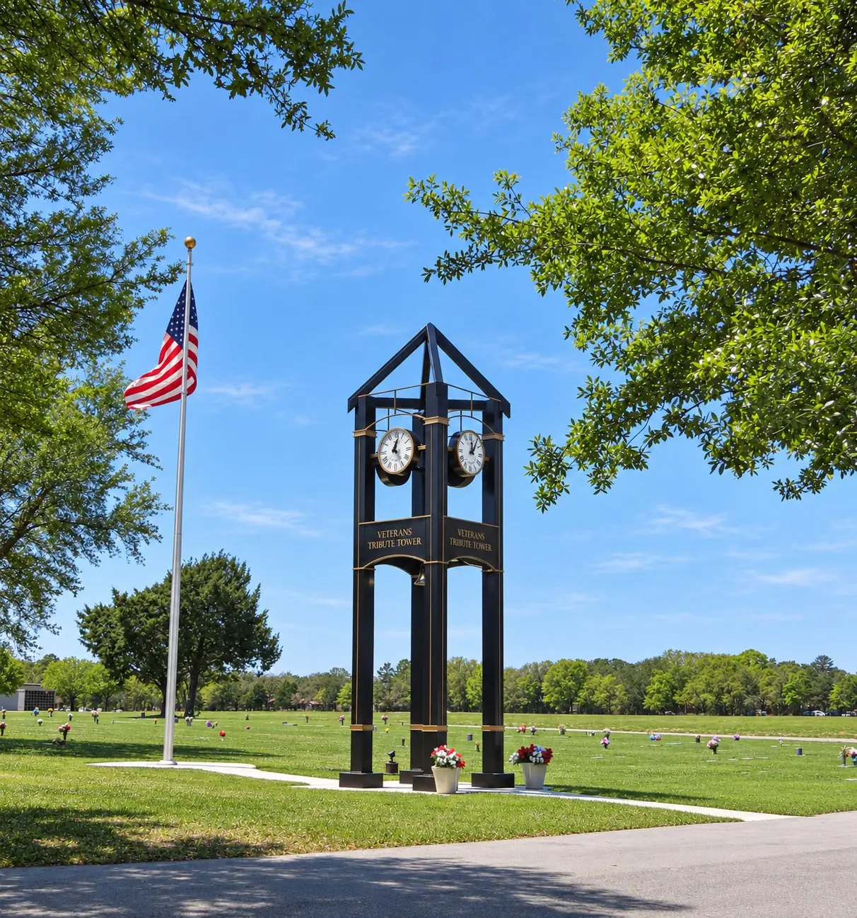 Veteran's Tribute Tower, a multifamily building engineered by O'Connell and Associates, Fort Walton Beach, Florida.