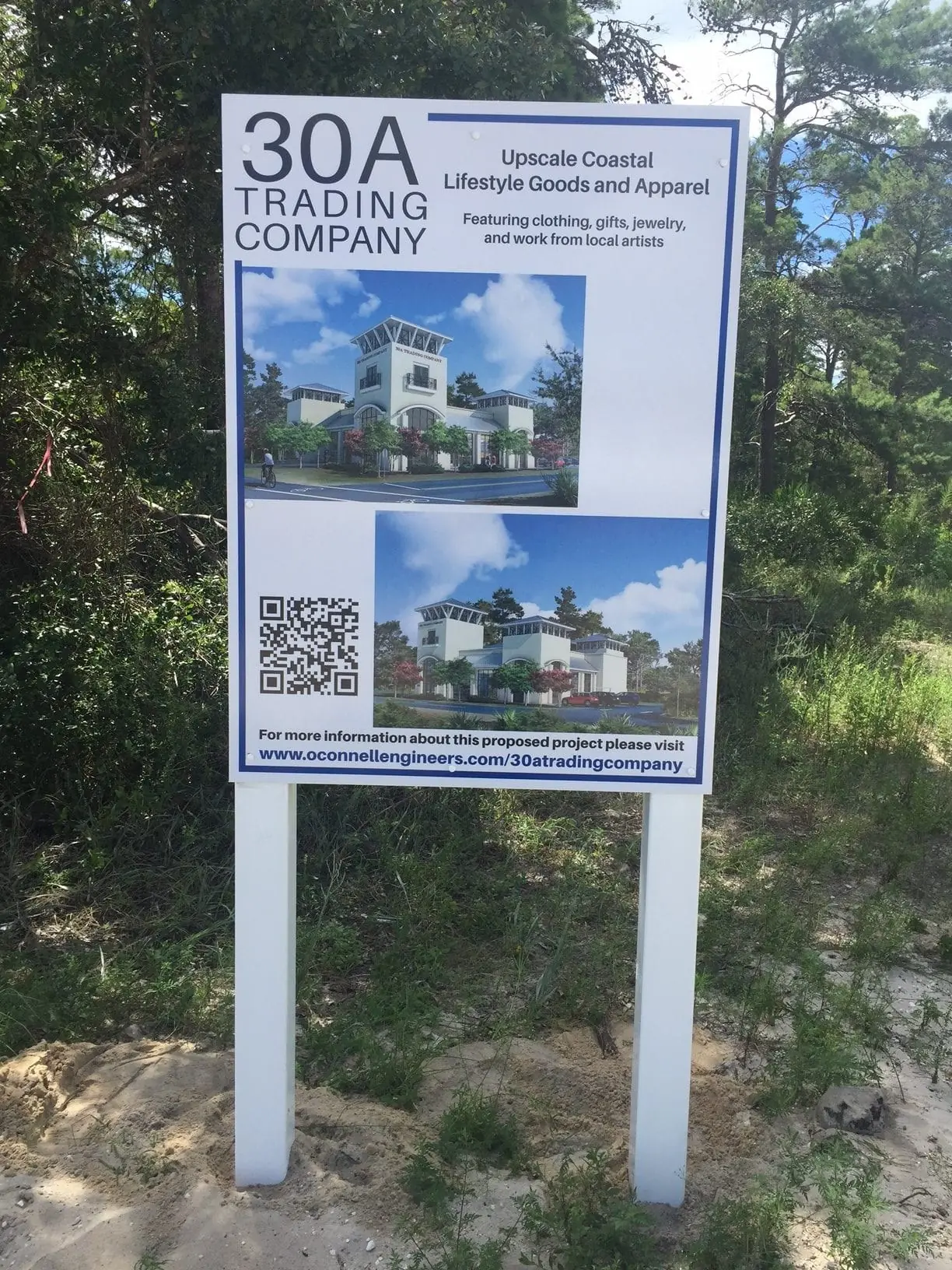 30A Trading Company, a retail building engineered by O'Connell and Associates, Seagrove Beach, Florida. View 5 of 7.