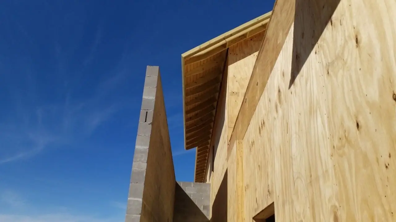 Beachy Beach Office, an office building engineered by O'Connell and Associates, Panama City Beach, Florida. View 6 of 8.