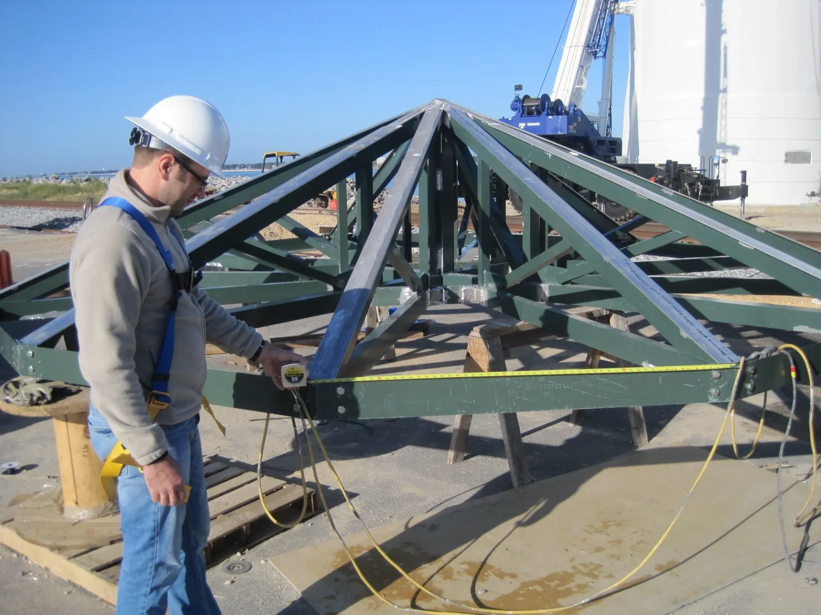 Gulfport Lighthouse, a structure engineered by O'Connell and Associates, Port of Gulfport, Florida. View 6 of 7.