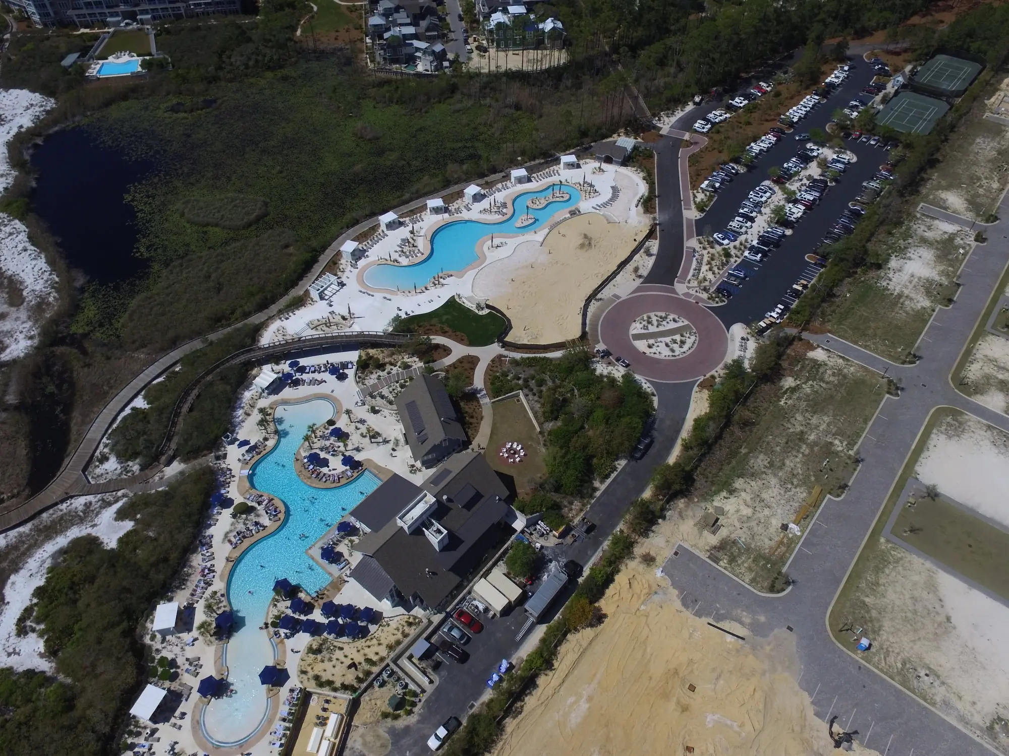 WaterSound Beach Club, a resort and amenity property engineered by O'Connell and Associates. View 6 of 8.